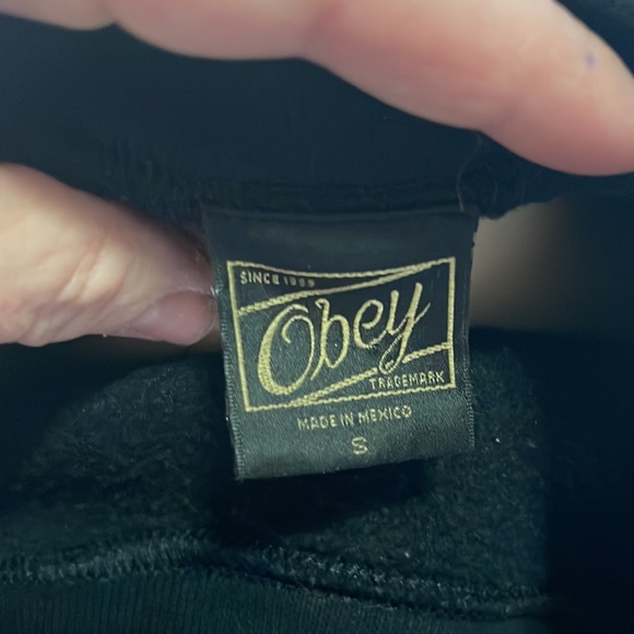 OBEY OG flowered Worldwide sweatshirt - Picture 3 of 4